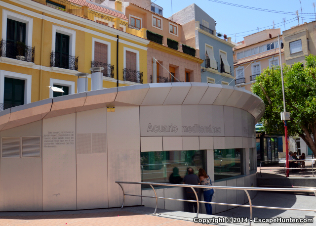 Alicante street aquarium