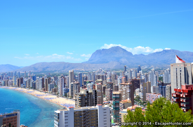 High-rise apartments, Benidorm