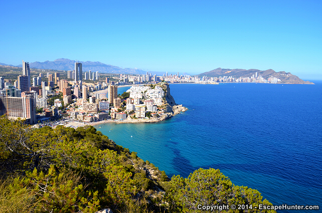 Marvelous Benidorm skyline