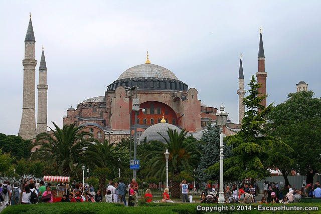 View from the Aya Sofia