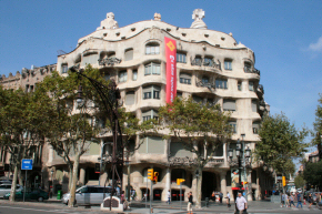 View of Casa Mila, Barcelona