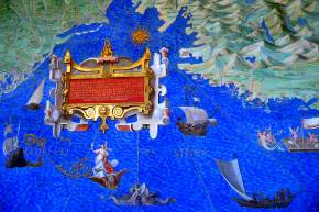 Map in the Sistine Chapel