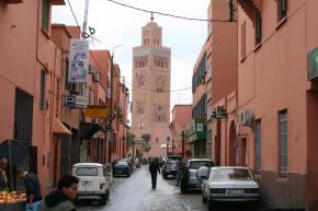 Marrakech street moment